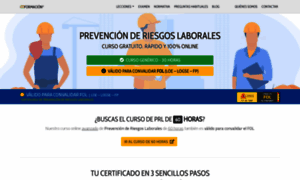 Cursoriesgoslaborales.com thumbnail