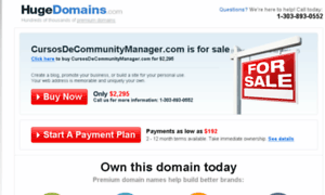 Cursosdecommunitymanager.com thumbnail