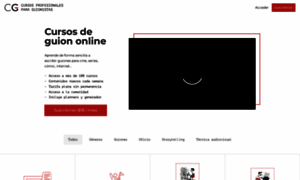 Cursosdeguion.com thumbnail
