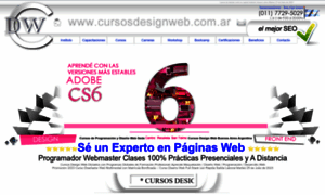 Cursosdesignweb.com.ar thumbnail