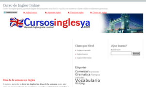 Cursosinglesya.com thumbnail