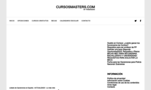 Cursosmasters.com thumbnail