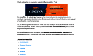 Cursostotales.com.pe thumbnail