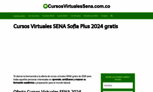 Cursosvirtualessena.com.co thumbnail