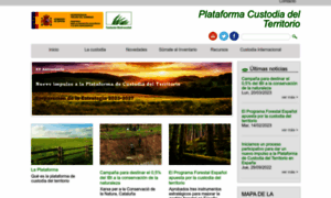 Custodia-territorio.es thumbnail