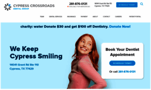Cypresscrossroadsdentalgroup.com thumbnail