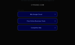 Cyriano.com thumbnail