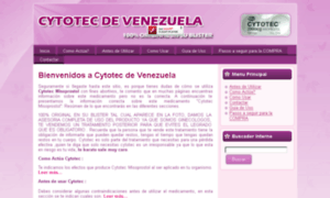 Cytotecdevenezuela.com thumbnail