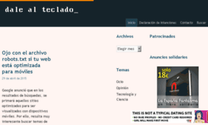 Dalealteclado.com thumbnail