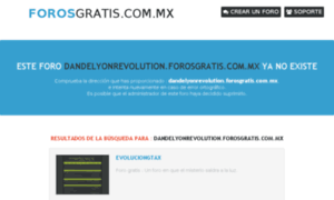 Dandelyonrevolution.forosgratis.com.mx thumbnail