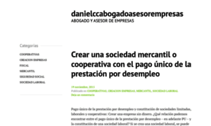 Danielccabogadoasesorempresas.wordpress.com thumbnail