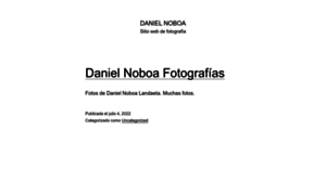Danielnoboa.com thumbnail