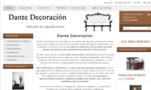 Dantedecoracion.es thumbnail