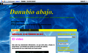 Danubioabajo.blogspot.com thumbnail