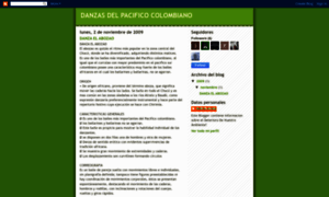 Danzasdelpacifico.blogspot.com thumbnail