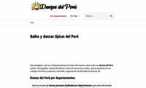 Danzasdelperu.club thumbnail