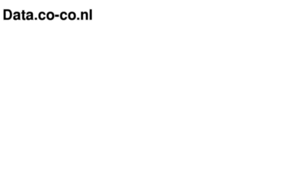 Data.co-co.nl thumbnail