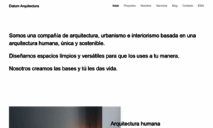 Datumarquitectura.com thumbnail