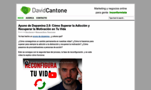 Davidcantone.com thumbnail