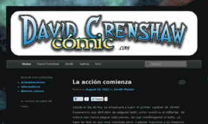 Davidcrenshawcomic.com thumbnail