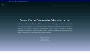 Dde.uni.edu.ni thumbnail