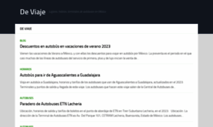 De-viaje.com thumbnail