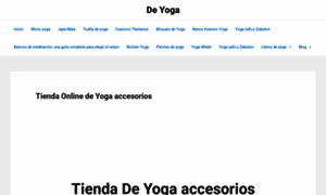 De-yoga.com thumbnail