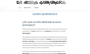 Deaceroquirurgico.com thumbnail