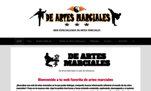 Deartesmarciales.site thumbnail