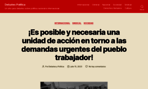 Debatespolitica.com thumbnail