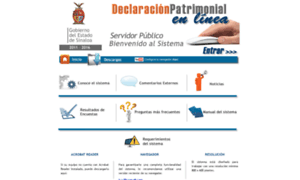 Declaracionpatrimonial.sinaloa.gob.mx thumbnail