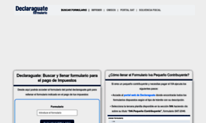 Declaraguate-formulario.com thumbnail