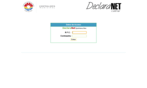 Declaranet.cancun.gob.mx thumbnail