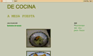Decocinarecetas.blogspot.com thumbnail