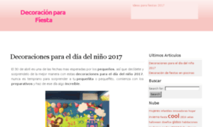 Decoracionparafiesta.net thumbnail