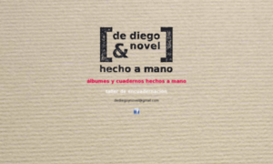 Dediegoynovel.vicentedediego.es thumbnail
