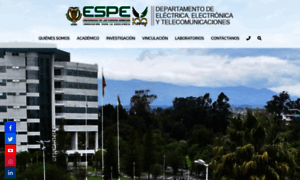 Deee.espe.edu.ec thumbnail