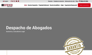 Defendabogados.com thumbnail