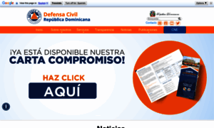 Defensacivil.gob.do thumbnail