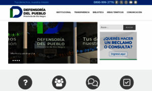 Defensoriarionegro.gov.ar thumbnail