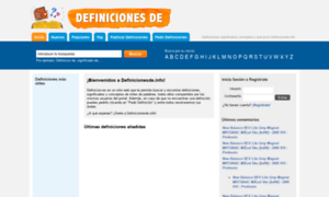 Definicionesde.info thumbnail