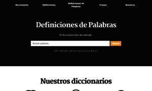 Definicionesdepalabras.com thumbnail