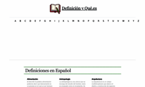 Definicionyque.es thumbnail