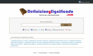 Definicionysignificado.com thumbnail