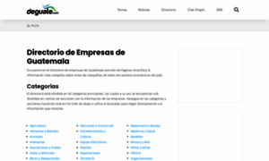 Deguate.com.gt thumbnail