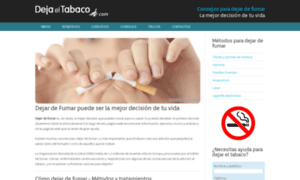 Dejaeltabaco.com thumbnail