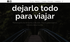 Dejarlotodoparaviajar.com thumbnail