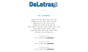 Deletras.info thumbnail