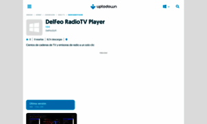 Delfeo-radiotv-player.uptodown.com thumbnail