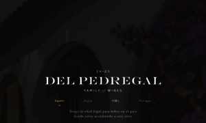 Delpedregalwines.com thumbnail